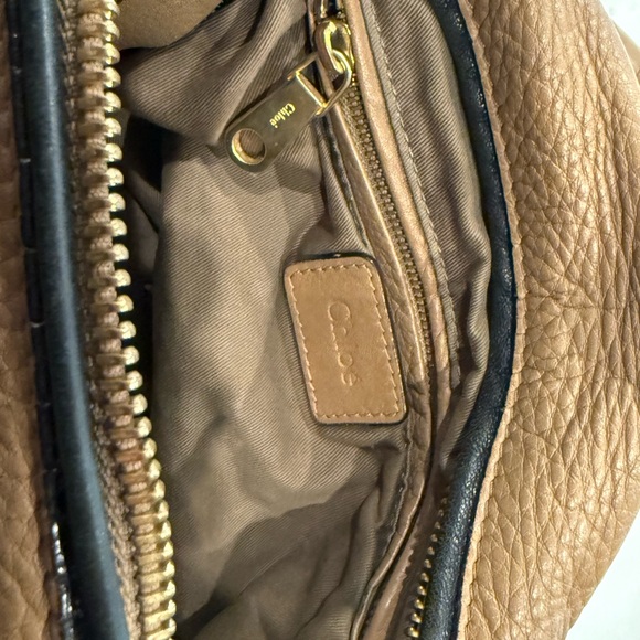 Chloe Marcie Bag with Gold Accents - Picture 6 of 6